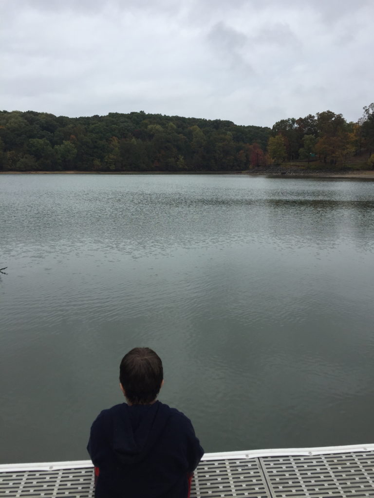 Take a Kid Fishing. Fishing at Kentucky Lake.